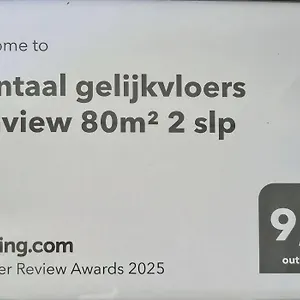 Appartement Frontaal Gelijkvloers Seaview 80m² 2 Slp, Oostende
